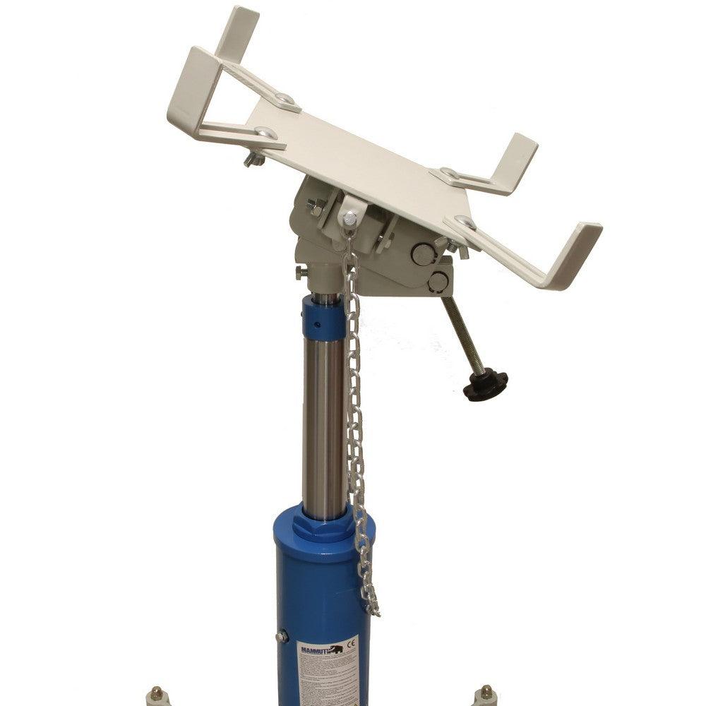 MAMMUTH Getriebeheber Hydraulisch Tragkraft 500 kg TJ5D Plattform und Teleskopzylinder, 960mm-1960mm - Tools.de TP Profishop GmbH