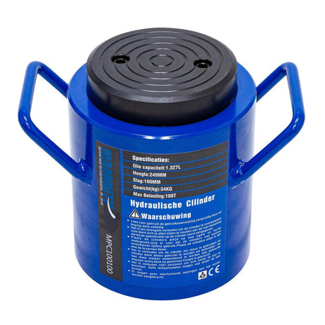 MAMMUTH Hydraulikzylinder 100 Tonnen Zylinder Schlag Hub 100mm MPC100100 - Tools.de TP Profishop GmbH