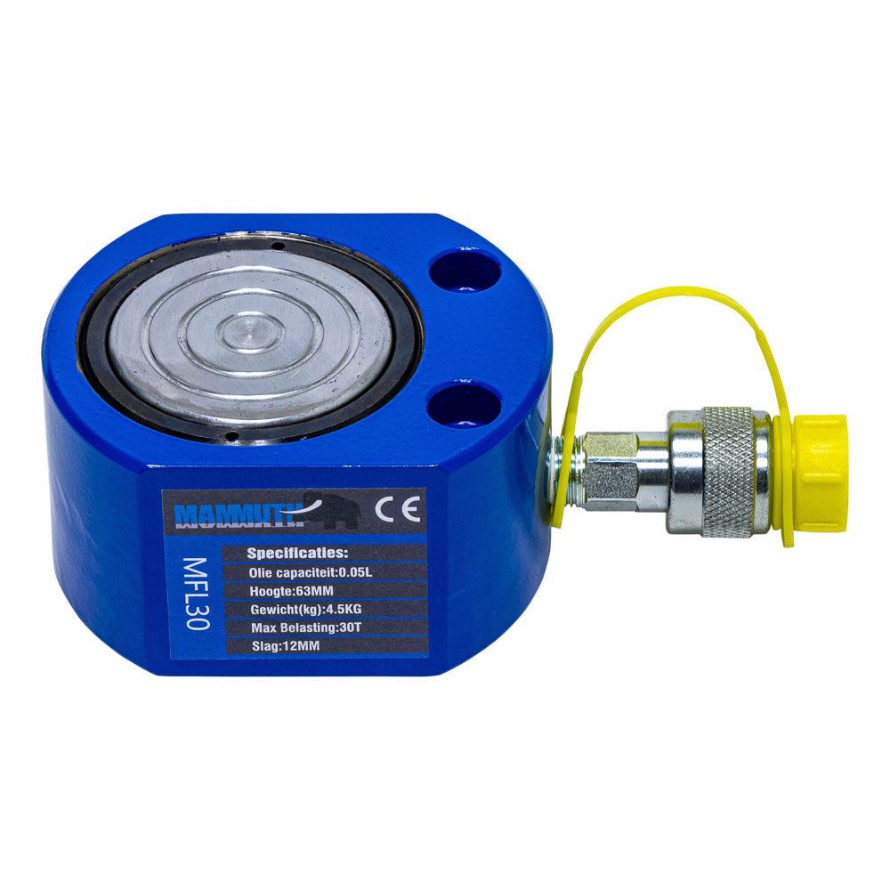 MAMMUTH Hydraulikzylinder 30 Tonnen Kurzhubzylinder Hub 12mm Zylinder MFL30 - Tools.de TP Profishop GmbH
