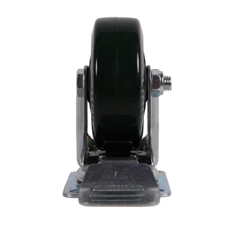 MAMMUTH Lenkrolle mit Bremse 160kg 100 x 40mm PU Ersatzrad Ersatzrolle Rolle W100PSDB - Tools.de TP Profishop GmbH