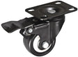 MAMMUTH Lenkrolle mit Bremse 30kg 40 x 20mm PU Ersatzrad Ersatzrolle Rolle Rad W040PSDB - Tools.de TP Profishop GmbH