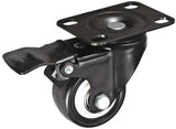 MAMMUTH Lenkrolle mit Bremse 30kg 40 x 20mm PU Ersatzrad Ersatzrolle Rolle Rad W040PSDB - Tools.de TP Profishop GmbH