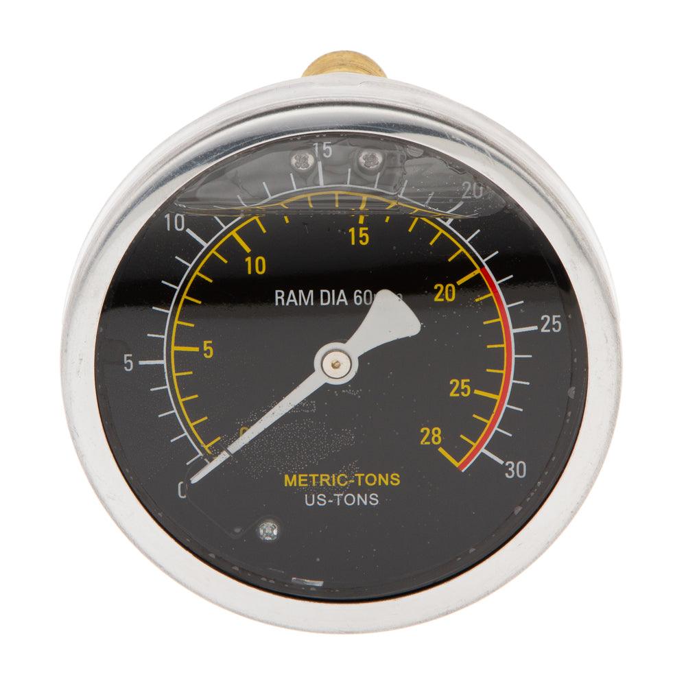 MAMMUTH Manometer für Werkstattpressen SP20HHL, SP20HAL, SP20HHV / Ersatzteil SPM20HHL - Tools.de TP Profishop GmbH