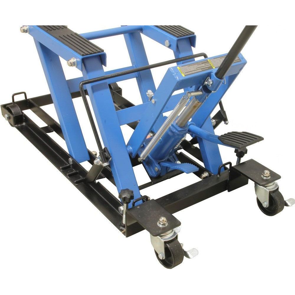 MAMMUTH Motorradbühne 680kg / Motorradlift / Hydraulik Motorradlift mobil Lift Hebebühne Montagebock 680kg ML70HK - Tools.de TP Profishop GmbH
