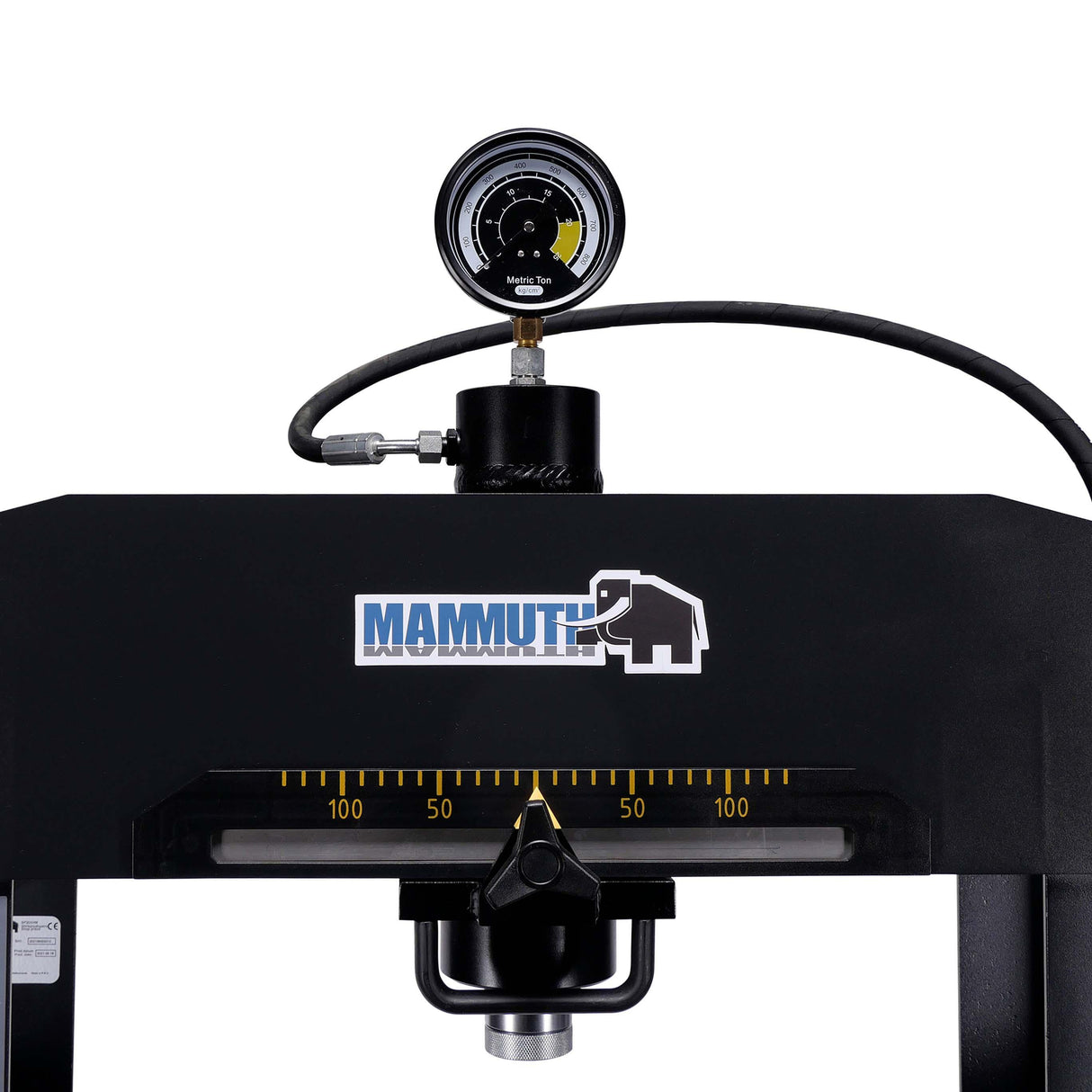 MAMMUTH Werkstattpresse 20 Tonnen Pneumatisch Hydraulisch Handpumpe Manuell SP20XHM - Tools.de TP Profishop GmbH