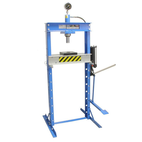 MAMMUTH Werkstattpresse mit Fußpedal 20 Tonnen Hydraulikpresse Manuelle Betätigung SP20HV, manuelle Betätigung , Rahmen verschraubt - Tools.de TP Profishop GmbH