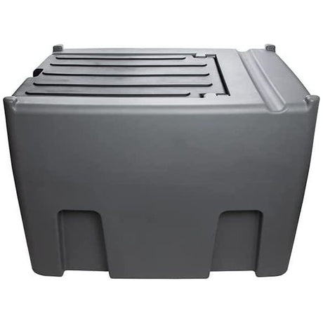 Mobile Tankstelle Diesel 400l, Transporttank 400 Liter - Dieseltank - Mobile Tankanlage, Tankstelle Tankanlage Diesel mit 12V Pumpe (Kabel 4m) und Zapfpistole mit 4m Schlauch - Tools.de TP Profishop GmbH