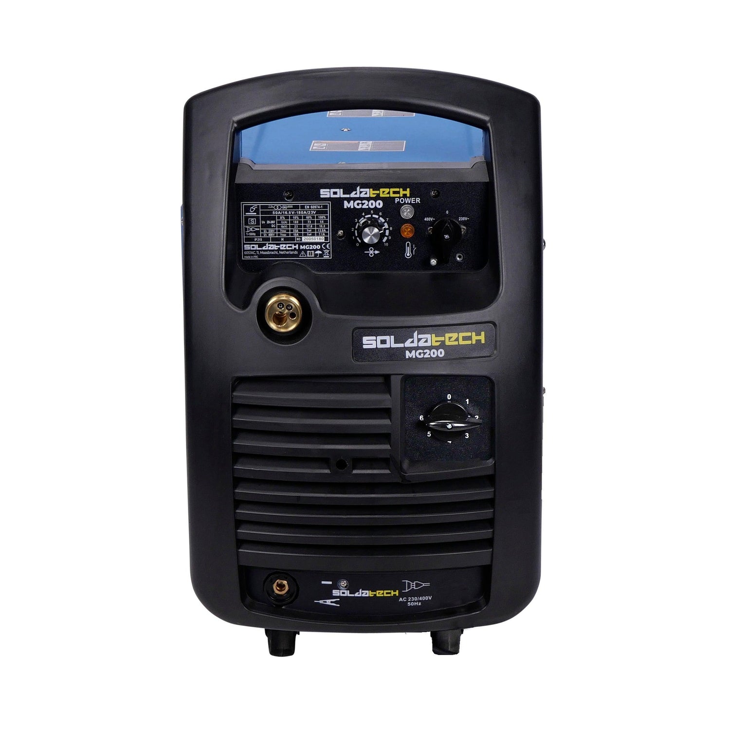 SOLDATECH MIG Schweißgerät mit Transformator 200A Trafoschweißgerät ...