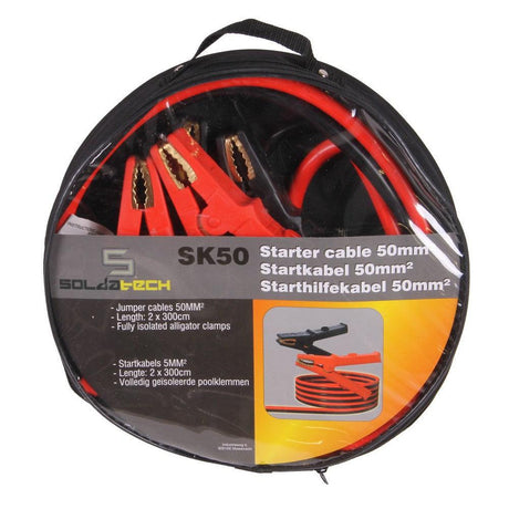 Soldatech Starthilfekabel 50mm2 - Auto Überbrückungskabel KFZ SK50 - Tools.de TP Profishop GmbH