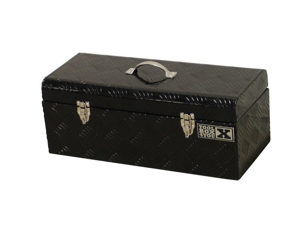 TOOLBOX4YOU Alu Werkzeugkiste Riffelblech Small schwarz beschichtet JSB59B - Tools.de TP Profishop GmbH