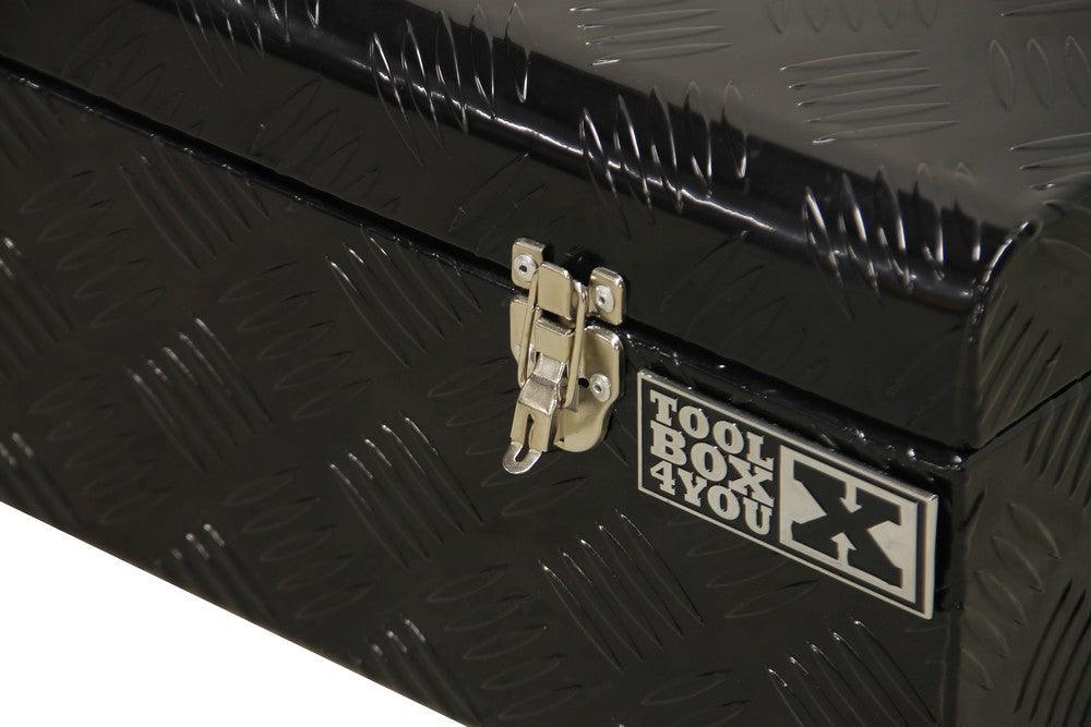 TOOLBOX4YOU Alu Werkzeugkiste Riffelblech Small schwarz beschichtet JSB59B - Tools.de TP Profishop GmbH