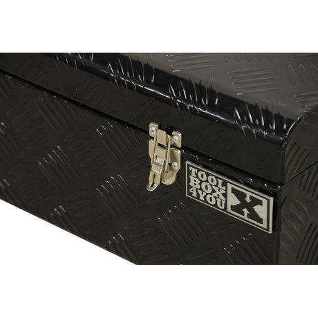 TOOLBOX4YOU Alu Werkzeugkiste Riffelblech Small schwarz beschichtet JSB59B - Tools.de TP Profishop GmbH