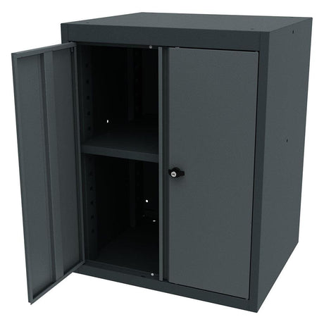 TOOLBOX4YOU Oberschrank 2 Türen niedriges Modell Expert BG62TCD2L - Vormontiert, Freistehend, 1,2mm dickes Blech - Tools.de TP Profishop GmbH