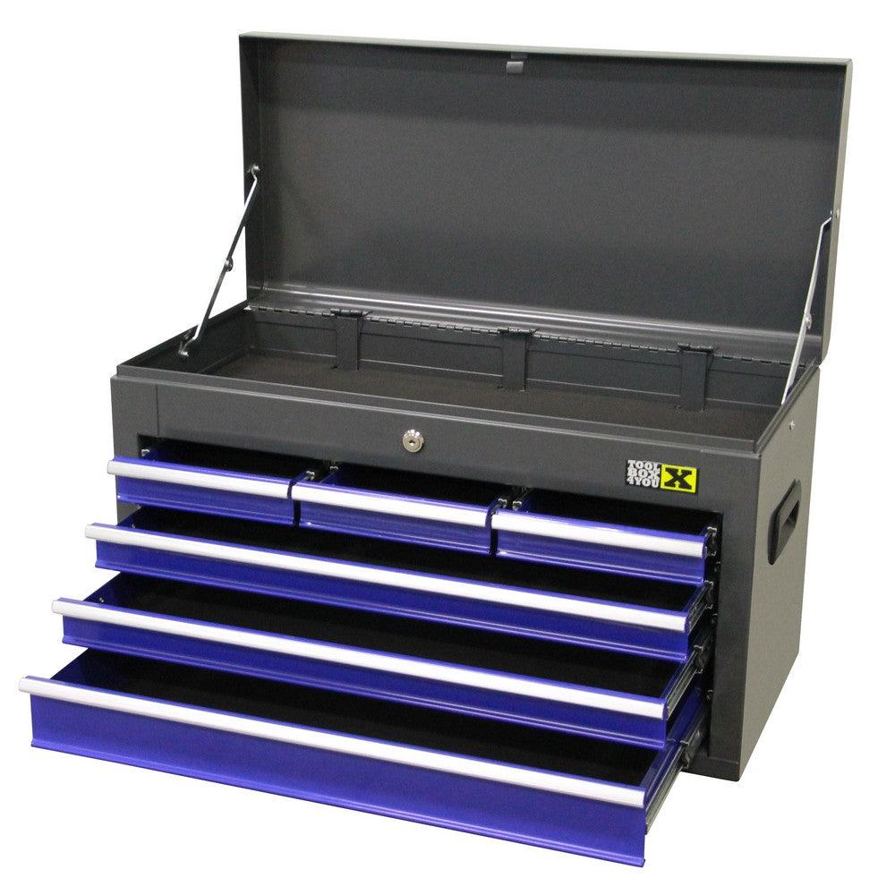 TOOLBOX4YOU Werkzeugkiste 6 Schubladen blau TB65BB - Tools.de TP Profishop GmbH