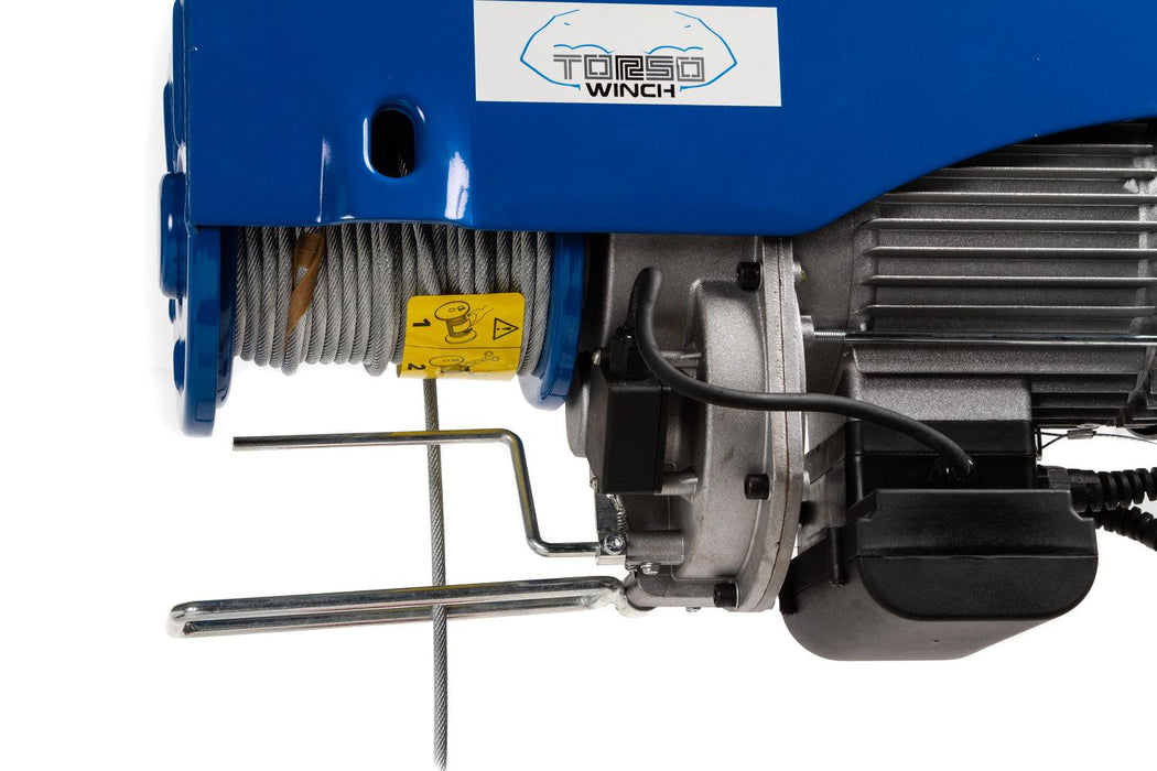 TORSO elektrische Seilwinde 500 / 990kg 230V HC0990E - Tools.de TP Profishop GmbH
