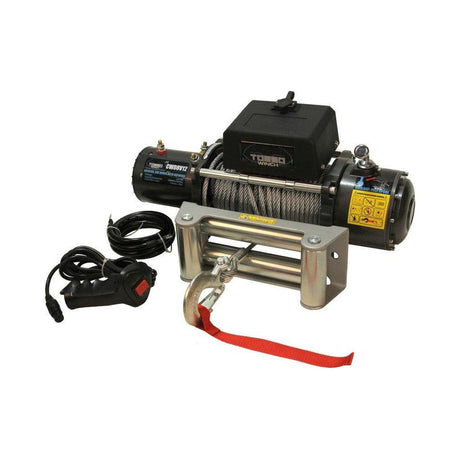 TORSO Elektro Seilwinde 12V 3600kg Elektrowinde CW08V12 Elektrische Seilwinde 8000lbs - Tools.de TP Profishop GmbH