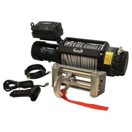 TORSO Elektro-Seilwinde 24V 6804kg Elektrowinde CW15V24 Elektrische Seilwinde 15000lbs - Tools.de TP Profishop GmbH
