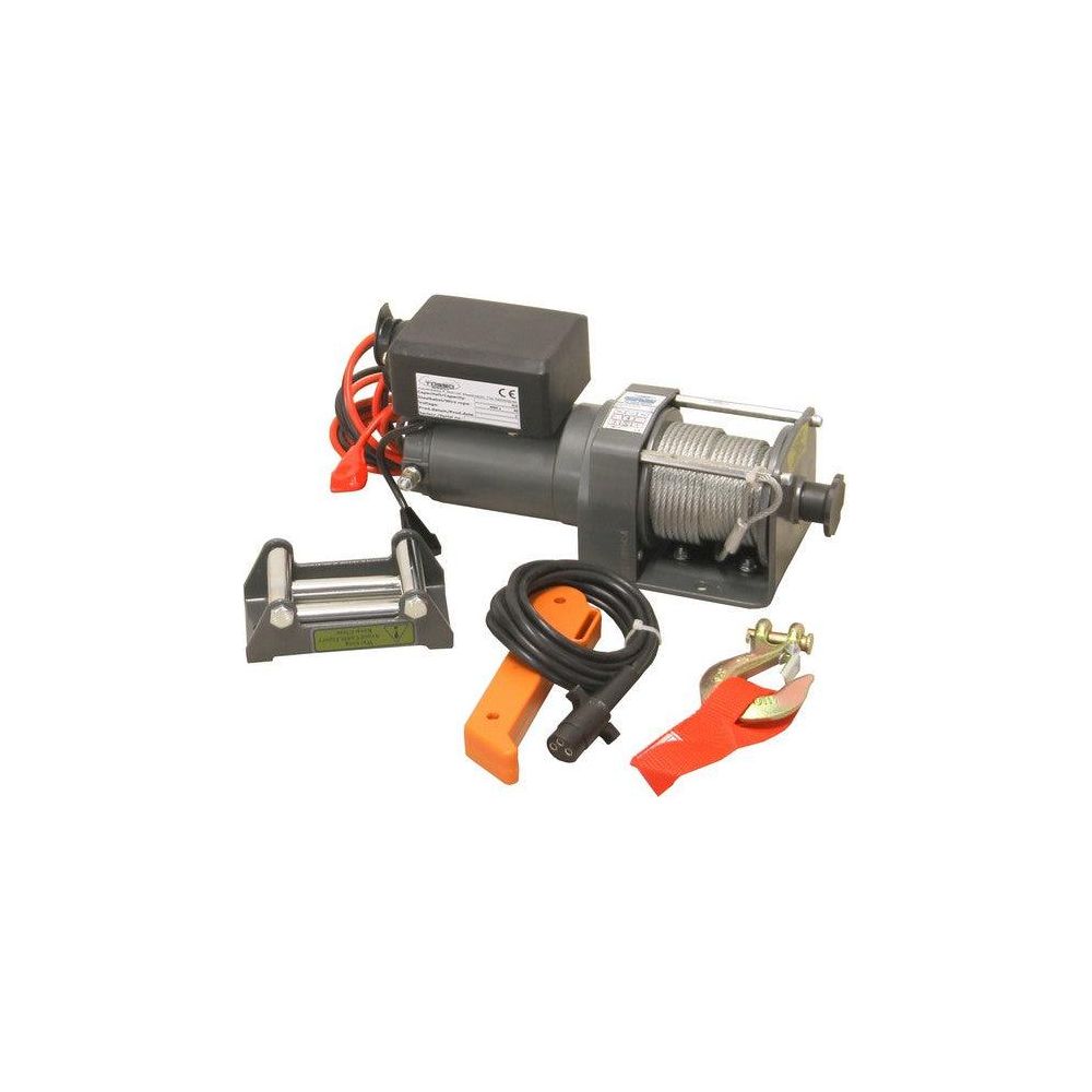 TORSO Elektro-Seilwinde 24V 900kg Elektrowinde CW02V24 Elektrische Seilwinde 2000lbs - Tools.de TP Profishop GmbH