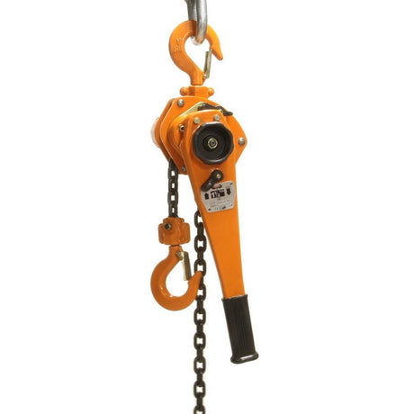 TORSO Ratschenzug 1,5 Tonnen LB15C - 1,5t manueller Kettenzug, Hebelzug mit Stahlkette, Ratschenkettenzug mit Sicherheitshaken Ratschenzug - Tools.de TP Profishop GmbH
