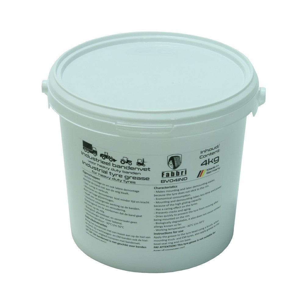 TRAINSWAY Reifenmontagepaste industriell hellrot 4kg geeignet für Schwerlastreifen - BV04IND - 8,32 €/kg - Tools.de TP Profishop GmbH