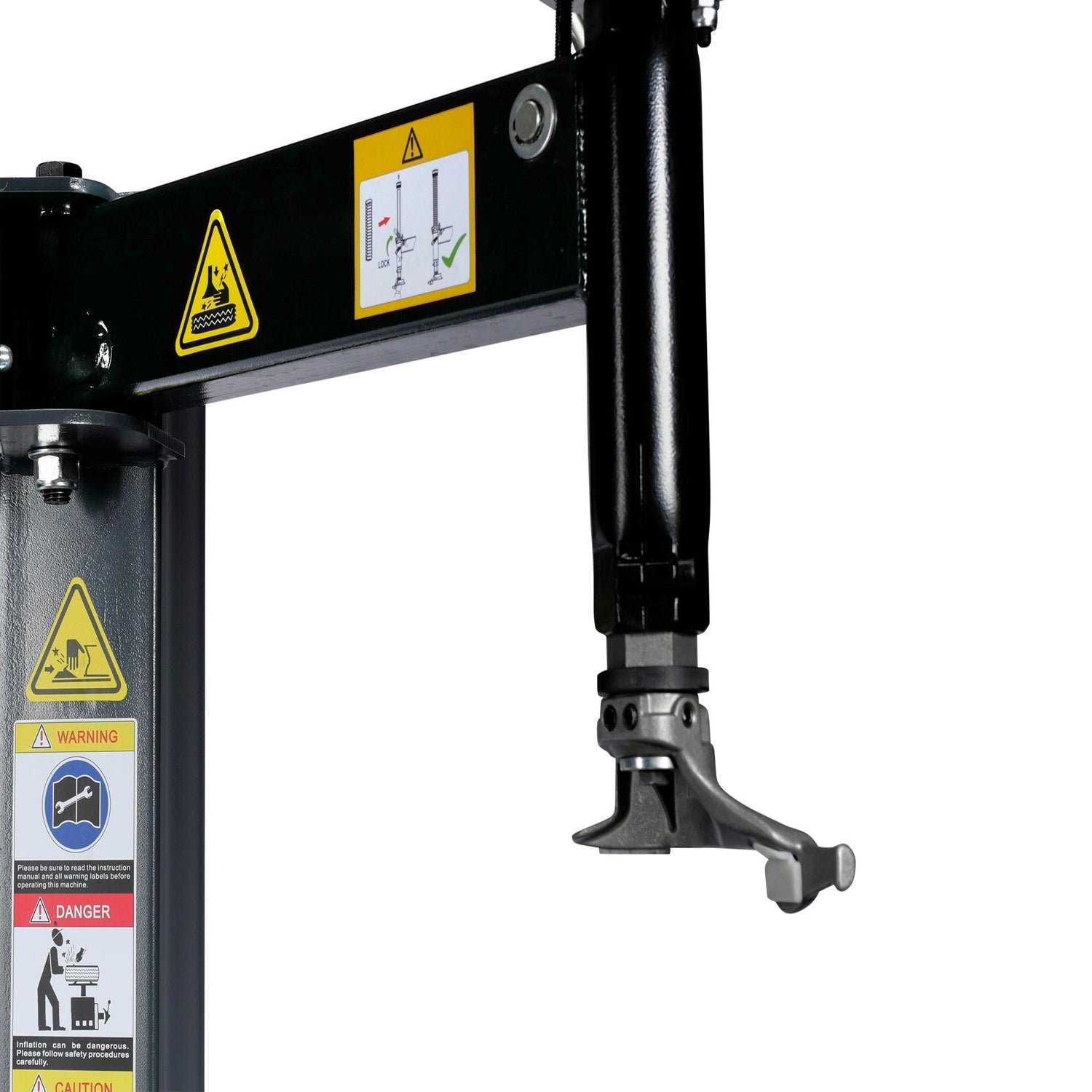 TRAINSWAY Reifenmontiermaschine mit Montagekopf / Reifen Montagegerät für Alufelgen 12'' - 24'' ZH626 - Tools.de TP Profishop GmbH