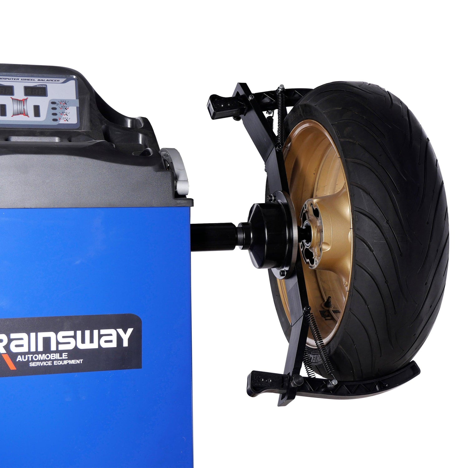 TRAINSWAY Selbstzentrierender Motorradadapter für Auswuchtmaschinen / Adapter SBM99MA - Tools.de TP Profishop GmbH