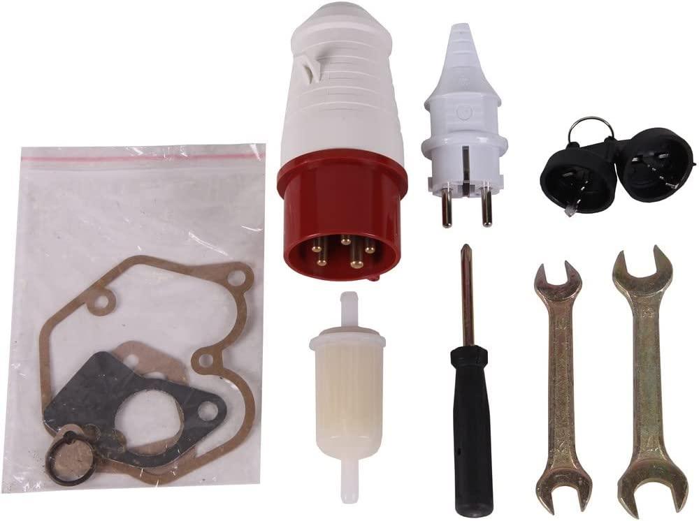Valkenpower AVR E-Start Diesel Stromerzeuger Offen type 230V/400V 6kVA DG60003 - Tools.de TP Profishop GmbH