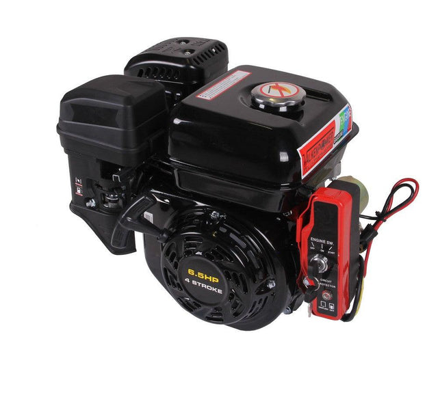 Valkenpower Benzin Motor E-start 6.5pk Shaft size 19,05mm - YM168FE19 - Tools.de TP Profishop GmbH