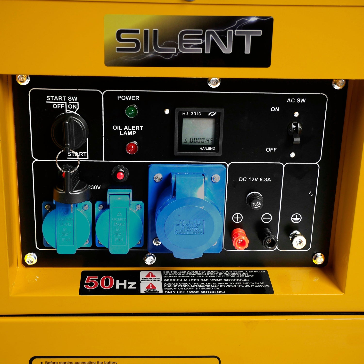 Valkenpower Diesel AVR E-Start Stomerzeuger Silent type 230V 6kVA DG6500SE - Tools.de TP Profishop GmbH