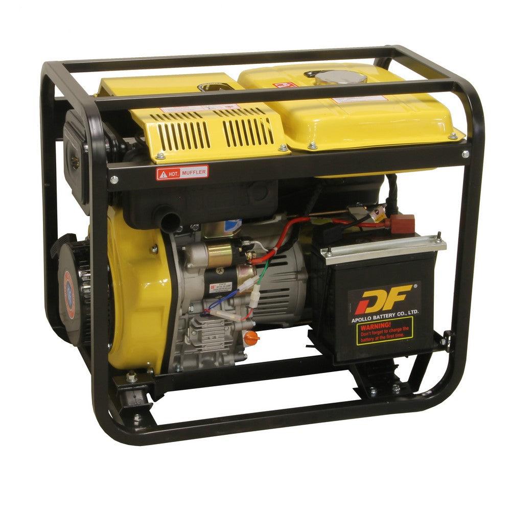 Valkenpower Diesel AVR E-Start Stromerzeuger Offen Type 230V 6kVA - DG6000E Generator - Tools.de TP Profishop GmbH