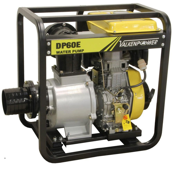 Valkenpower Diesel Wasserpumpe 6'' 150mm Elektrostart DP60E - Tools.de TP Profishop GmbH