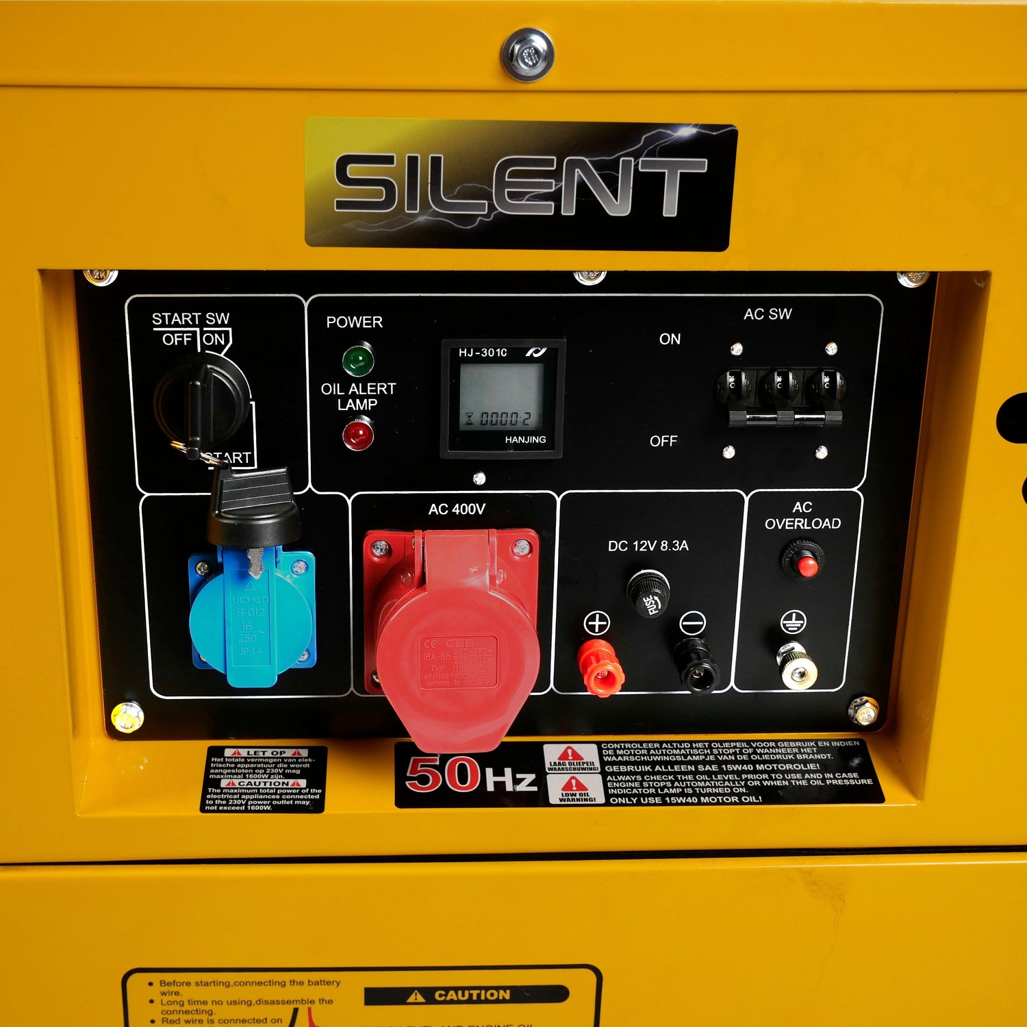 Valkenpower E-Start AVR Diesel Stromerzeuger Silent type 230V/400V 6kVA - DG6500SE3 - Tools.de TP Profishop GmbH