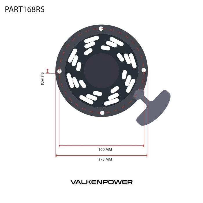 Valkenpower Rücklaufstarter Benzin motoren - PART168RS - Tools.de TP Profishop GmbH