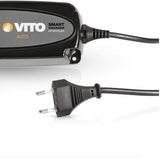 VITO 12V Smart Charger - Vollautomatisches Batterieladegerät - Erhaltungsladegerät - Ladegerät 12 V Ladestatus Akku Auto VITO 3in1 - Tools.de TP Profishop GmbH
