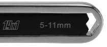 VITO 14 in 1 Verstellbar Schraubenschlüssel 5 bis 11 mm 11 bis 19 mm - Tools.de TP Profishop GmbH