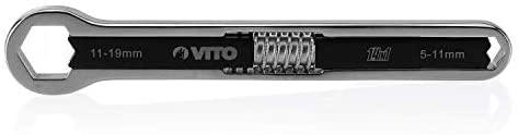VITO 14 in 1 Verstellbar Schraubenschlüssel 5 bis 11 mm 11 bis 19 mm - Tools.de TP Profishop GmbH