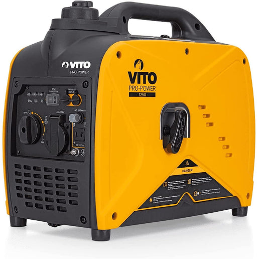 VITO 230v Benzin Inverter 1.9PS 1250W leise Stromerzeuger Generator - Tools.de TP Profishop GmbH