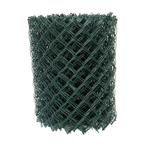 VITO 2,80 mm starkes Maschendrahtzaun 75 cm hoch, 25 Meter lang - Zaun Gitterzaun grün, Maschenweite 50X50 - PVC- beschichtetes Eisendrahtgewebe, Gartenzaun Umzäunung - VIRP755014 - Tools.de TP Profishop GmbH