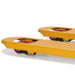 VITO 3T Gabelhubwagen, gelb, mit Lenkräder und Lasträder, Maximale Kapazität: 3 Tonnen, Maximaler Hub: 200 mm, 90 kg, Gabellänge: 1100 mm, Gabelbreite: 540mm - (VIPP30) - Tools.de TP Profishop GmbH