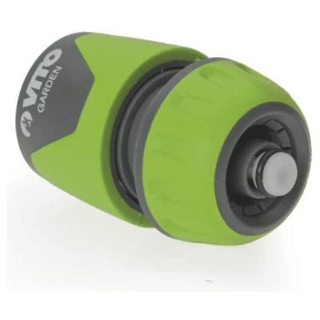 VITO 5-teilig Gartenschlauch-Adapter Set - Gartenspritze, Schlauchstück, Wasserstopp, Hahnanschlussstück, Adapter - 13mm, 1/2" Aqua stopp - Tools.de TP Profishop GmbH