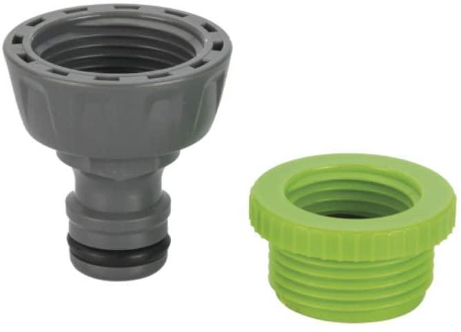 VITO 5-teilig Gartenschlauch-Adapter Set - Gartenspritze, Schlauchstück, Wasserstopp, Hahnanschlussstück, Adapter - 13mm, 1/2" Aqua stopp - Tools.de TP Profishop GmbH