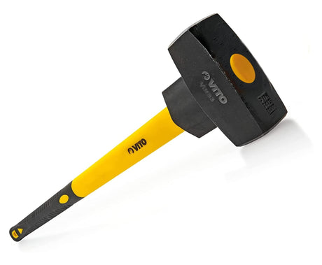 VITO Abbruchhammer VIMB5, geschmiedeter Stahl. Handgriff VICP, Gewicht 5 kg, Abmessungen: 915 x 160 x 70 mm, Auge: Auge 28 mm, Durchmesser 30 mm, Farbe: gelb - schwarz - Tools.de TP Profishop GmbH