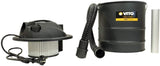 VITO Aschesauger bis 50°, 1200W 18L Kaminsauger, Hepa Filter, 1M Saugschlauch, 0,2M Alu-Saugrohr, Geeignet für Grill, Ofen, Kamin und Kohlenbecken. - Tools.de TP Profishop GmbH