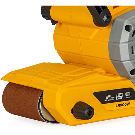 VITO Bandschleifer 900Watt mit Schleifband - Schleiffläche 75 x 155 mm, Bandabmessung 75 x 533 mm - Abschleifen von Fenster, Türen und Möbel, Schleifmaschine, Bandschleifmaschine - Tools.de TP Profishop GmbH