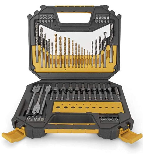 VITO Bit und Bohrerset - 128-teilig Holz, Stein und Metall, Zubehör Bit und Bohrer Koffer Set VIBB128 - Tools.de TP Profishop GmbH