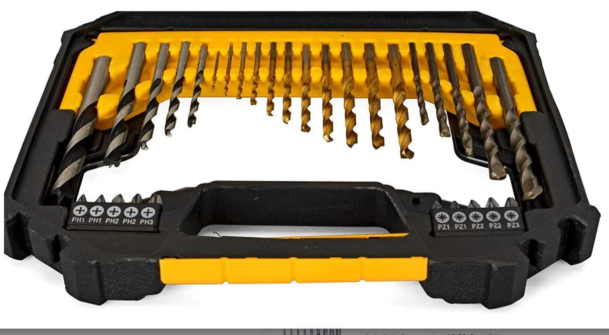 VITO Bit und Bohrerset - 128-teilig Holz, Stein und Metall, Zubehör Bit und Bohrer Koffer Set VIBB128 - Tools.de TP Profishop GmbH