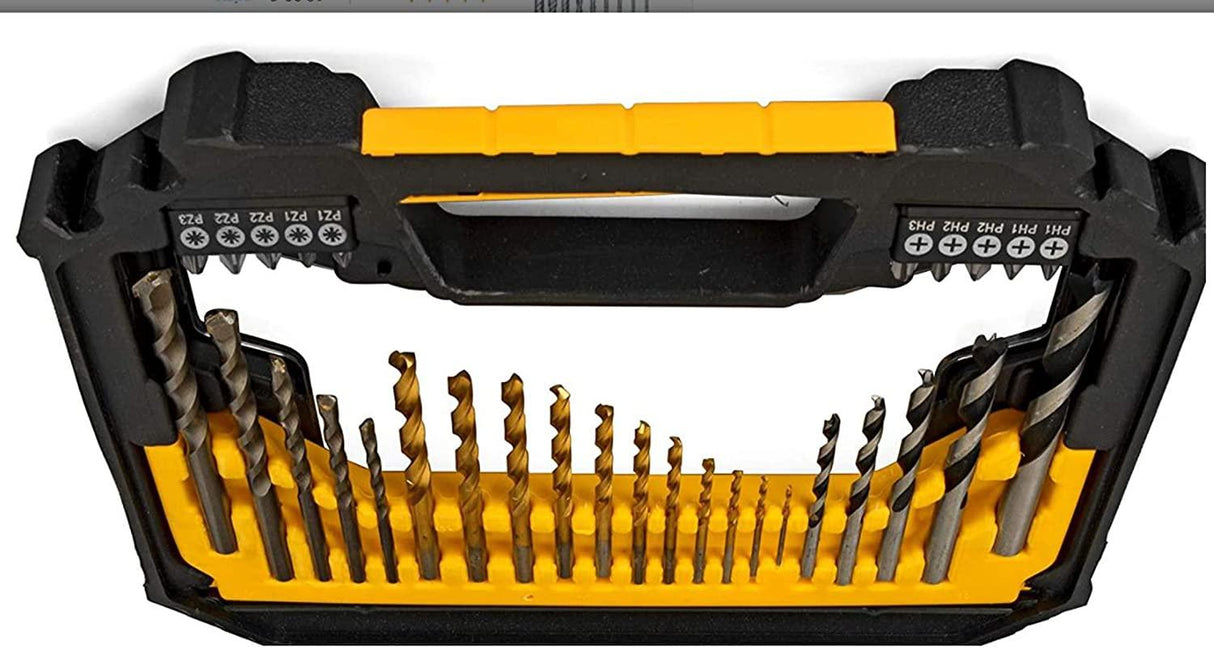 VITO Bit und Bohrerset - 128-teilig Holz, Stein und Metall, Zubehör Bit und Bohrer Koffer Set VIBB128 - Tools.de TP Profishop GmbH