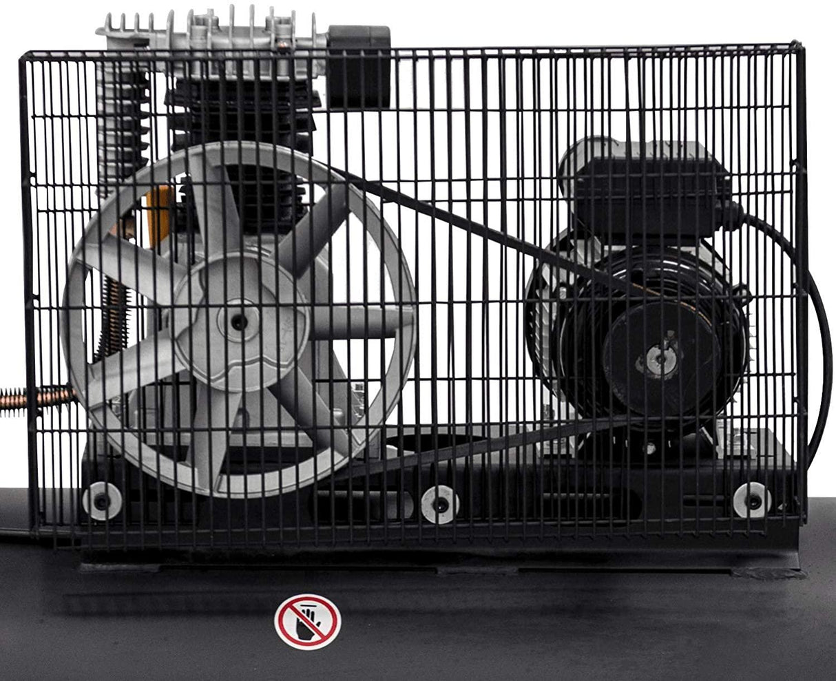 VITO Black Series Pro-Power 200 Liter Kompressor 10 bar 230v 4 PS (12 bar max) 400L/Min - Luftkompressor 200L Kessel Ölgeschmiert, Druckluftkompressor 10 Bar Kompressor 3000W - Tools.de TP Profishop GmbH