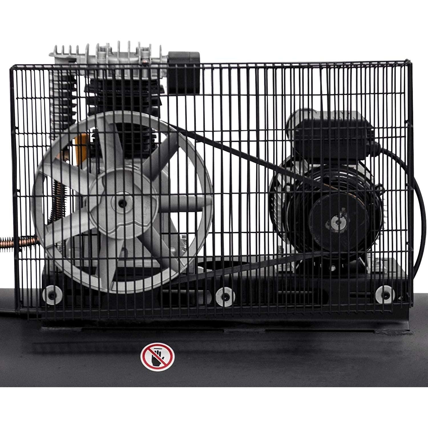 VITO Black Series Pro-Power 200 Liter Kompressor 10 bar 230v 4 PS (12 bar max) 400L/Min - Luftkompressor 200L Kessel Ölgeschmiert, Druckluftkompressor 10 Bar Kompressor 3000W - Tools.de TP Profishop GmbH