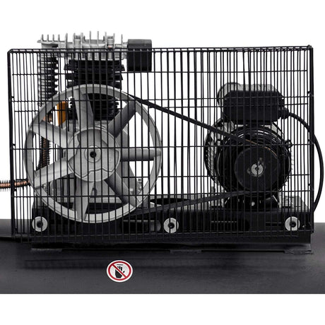 VITO Black Series Pro-Power 200 Liter Kompressor 10 bar 230v 4 PS (12 bar max) 400L/Min - Luftkompressor 200L Kessel Ölgeschmiert, Druckluftkompressor 10 Bar Kompressor 3000W - Tools.de TP Profishop GmbH